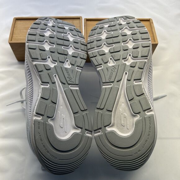 Skechers Go Run White Athletic Running Shoes Women SZ 6.5 - Picture 5 of 12